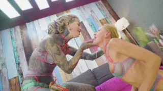 Hardcore Tattoo Dominatrix Uses My Holes!
