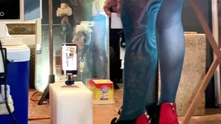 Shemale Cintia Dildo Stuffs Her Tight Ass Solo