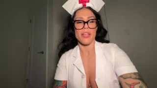 Naughty Nurse Bianca Bailee POV Dildo Fucking Pt in Room 69
