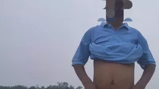 Outdoor Roadside Gay Men Masturbation Sex Video