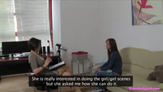 Female Agent - Hesitant Jessy Taylor Watches an Agent Masturbate & Tries an Indoor Sex Toys Shoot