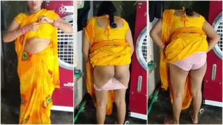 Big ass big tits sister-in-law fucked doggy style in cowgirl riding Hindi audio