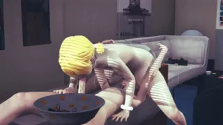 Yaoi Femboy - Fer Threesome Hardsex with 2 Boys