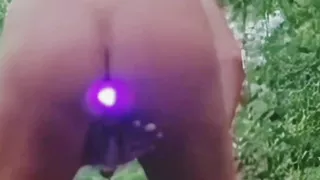 Woodland Buttplug with Masturbation & Cum
