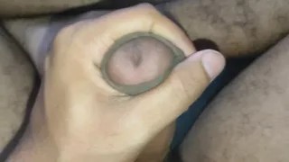 Young boy Musterbate in hotel room