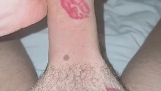 Slow hand job from the wife