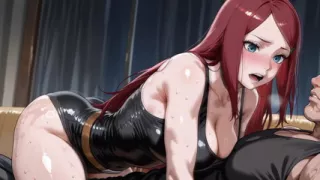 Yujiro (Baki) x Kushina (Naruto)