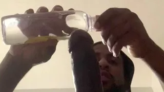 Stroking This BBC Until It Bursts with Cum