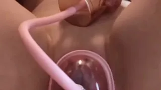 A Pumped Pussy, a Dildo and a Huge Tunnel Buttplug. What Else Could a Girl Want!