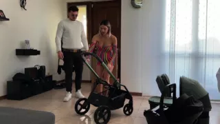 Anal I Get My Ass Fucked by the Owner of the Store Where I Bought the Stroller. Pregnant