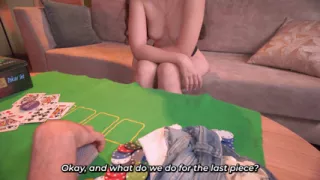 Poker Game Gets Out of Control - Sexy Woman Ends Up Fucked by Her Partner