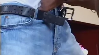Black couple loves the cock loves the pussy...cum in mouth