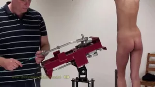Debbie Spanking Machine - Bare Back Whipping