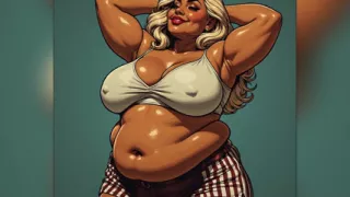 Big Tit BBW Art