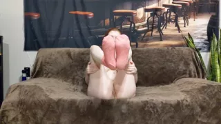 Giving You a Footjob with My Sweaty Feet