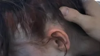 Slutty teen ex girlfriend deepthroats thick cock in the car!