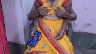 India desi girl fucking couple in the bedroom