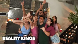 REALITY KINGS - Stunning Tiffany Tatum Goes From Sneaky Bathroom Fun To An Intense Upstairs Anal Fuck