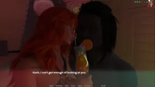 Fate Won't Separate Us by Raising Phallus - Ginger Slender Gets 2 Big Black Cocks, Steamy Creampie 24
