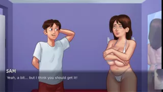 Milf Step-mom Was Surprised! I Fuck Her In Swimsuit! Summer Time Saga