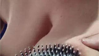 Spanking Her Tits and Clit Shes a Horny Trashy Bitch