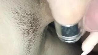 French Manicure Very Cute Handjob Performed by My Sex Doll Cindy