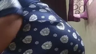 Your own aunty, shining in a saree