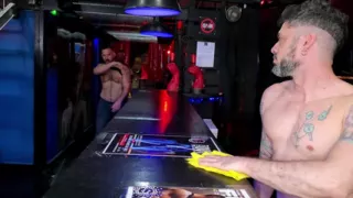 3way Bareback with the Barman