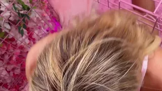 Carmela Clutch Gets a Hot Load on Her Ass - Vertical