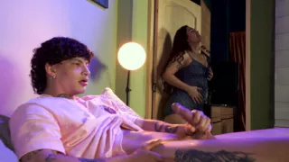 Good solo masturbation. Stepmother catches her stepson masturbating and he ends up fucking her.
