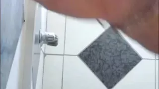 Playing in the shower