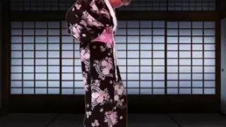 Pai-chan in Kimono