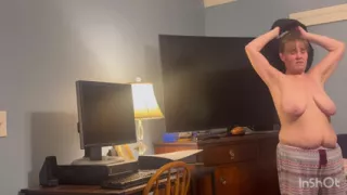 Daughter Refuses to Suck Her Poor Husband's Cock so I Do and I Gagged on His Cock and Cum!