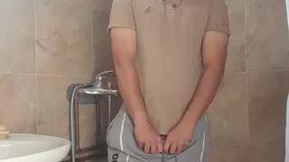 Romanian gay man Daeros is approached by his neighbour and he take it.