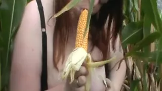 Tammara in the Corn Field