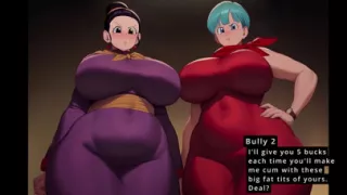 Bulma and chi-chi gon to bully
