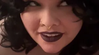 Real Couple Homemade Blowjob! Ahegao Facial