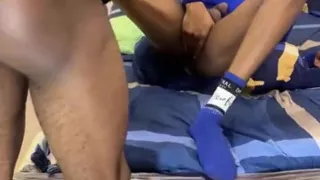 Straight Colleague Gat a Huge Dick