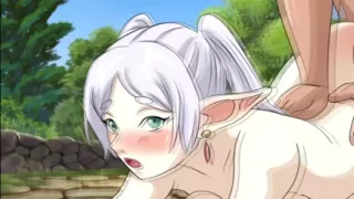 Dr. Stone's Kohaku moaning like a slut while getting fucked hard in bed