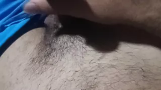 Man starts masturbating in his stepsister's room