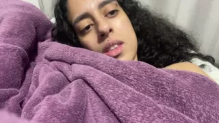 Hairy pussy Under blankets