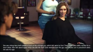 Awam Sophia Showed Her Boob in the Hairsalon.