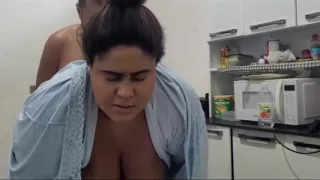 Stepmother, Let's Fuck in the Kitchen? (she Took a Lot of Cum in Her Mouth)
