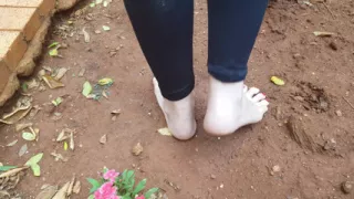 Showing My Dirty Soles