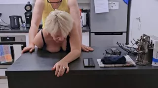 I Wanted to Make Myself Something to Eat and Ended up with a Cock in My Pussy.