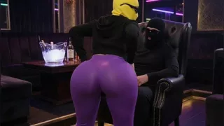 Petite Culona Shaking Her Huge Round Ass