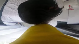 POV Doggy Gone Wild with This Huge Ebony Ass