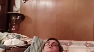 Cumming with My Hand Tied Behind My Back - Ftm Solo DP