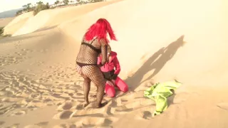 Lesbian Dunes Pony Riding Mega Extreme