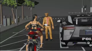 Indian Police fucking a girl on highway